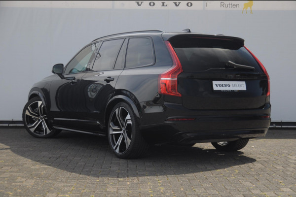 Volvo XC90 T8 455PK Recharge AWD Ultra Dark Long range / Luchtvering / Bowers & Wilkins/ Polestar Tuning / HEICO verlaging / Trekhaak / Head-up display / Stoelverwarming en ventilatie / Massagestoelen / Memory seats / Adaptive cruise control / 360 Camera /