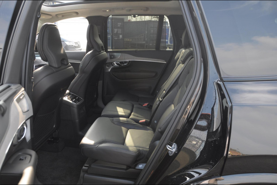 Volvo XC90 T8 455PK Recharge AWD Ultra Dark Long range / Luchtvering / Bowers & Wilkins/ Polestar Tuning / HEICO verlaging / Trekhaak / Head-up display / Stoelverwarming en ventilatie / Massagestoelen / Memory seats / Adaptive cruise control / 360 Camera /