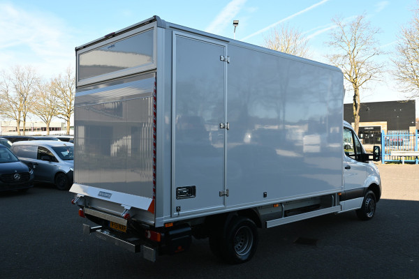 Mercedes-Benz Sprinter 514 CDI L3 Bakwagen met NIEUWE bak en klep Airco, Meubelbak met Dhollandia klep 1000 KG