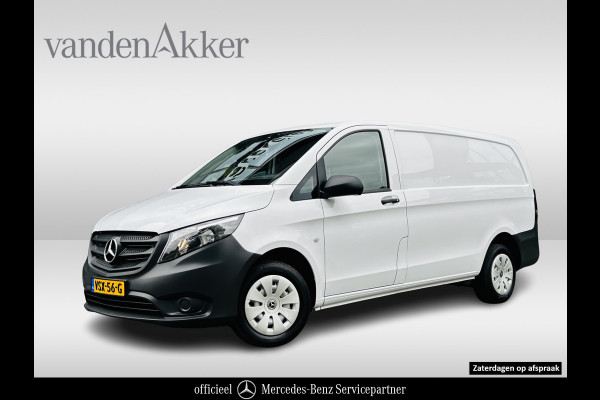 Mercedes-Benz Vito 110 CDI L2 Lang RWD // GRATIS TREKHAAK 2000 kg // Airco // Achterklep // 12 mnd Garantie // 2000kg // Bank // Radio // CV // Bet