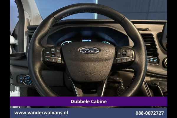Ford Transit Custom 2.0 TDCI 130pk L2H1 Dubbele Cabine Euro6 inrichting | Airco | 5-Zits | Imperiaal | LED | Cruisecontrol Stoelverwarming, Parkeersensoren, 2800kg trekvermogen
