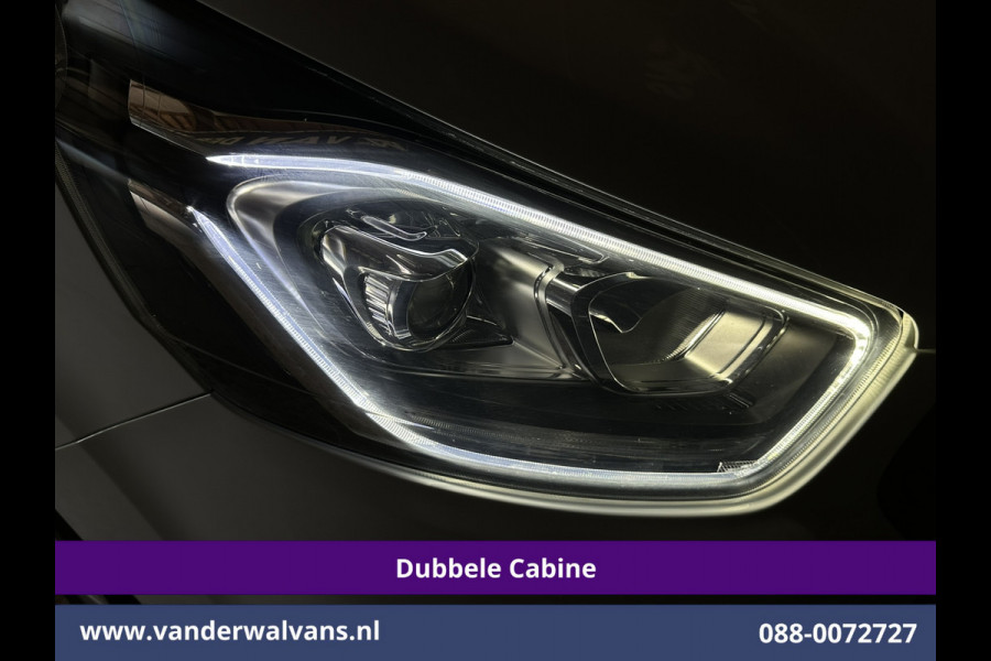 Ford Transit Custom 2.0 TDCI 130pk L2H1 Dubbele Cabine Euro6 inrichting | Airco | 5-Zits | LED | Cruisecontrol Stoelverwarming, Parkeersensoren, Achterklep, 2800kg Trekvermogen