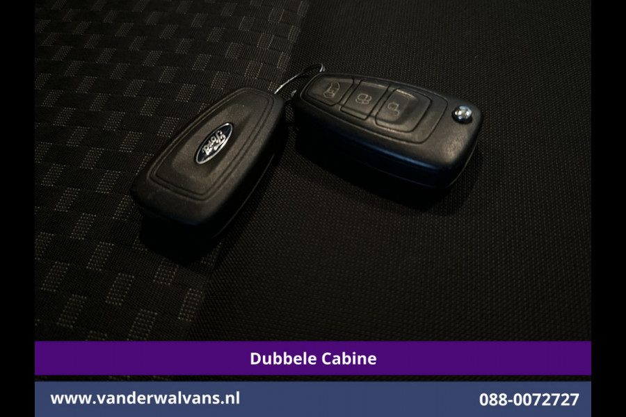 Ford Transit Custom 2.0 TDCI 130pk L2H1 Dubbele Cabine Euro6 inrichting | Airco | 5-Zits | LED | Cruisecontrol Stoelverwarming, Parkeersensoren, Achterklep, 2800kg Trekvermogen