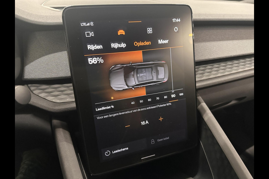 Polestar 2 Long Range Single Motor 78 kWh Airco ECC Navi Carplay PDC VA+ El. Stoel + Memory Full LED Adaptive Cruise Control Pilot Pack