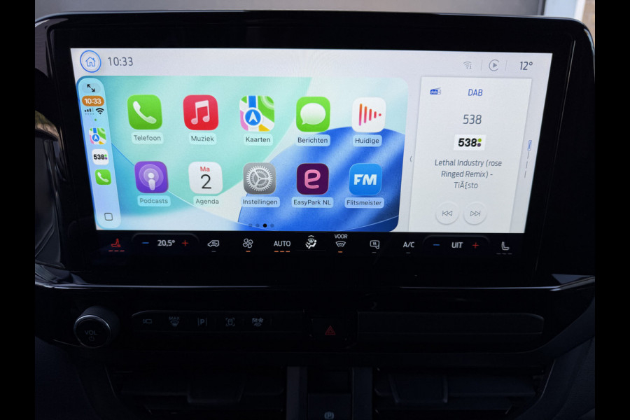 Ford E-Transit Cust. 320 L2H1 Sport 218PK 65 kWh CarPlay/stoelverwarming/navi/camera