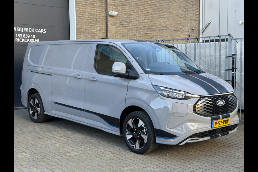 Ford E-Transit Cust. 320 L2H1 Sport 218PK 65 kWh CarPlay/stoelverwarming/navi/camera