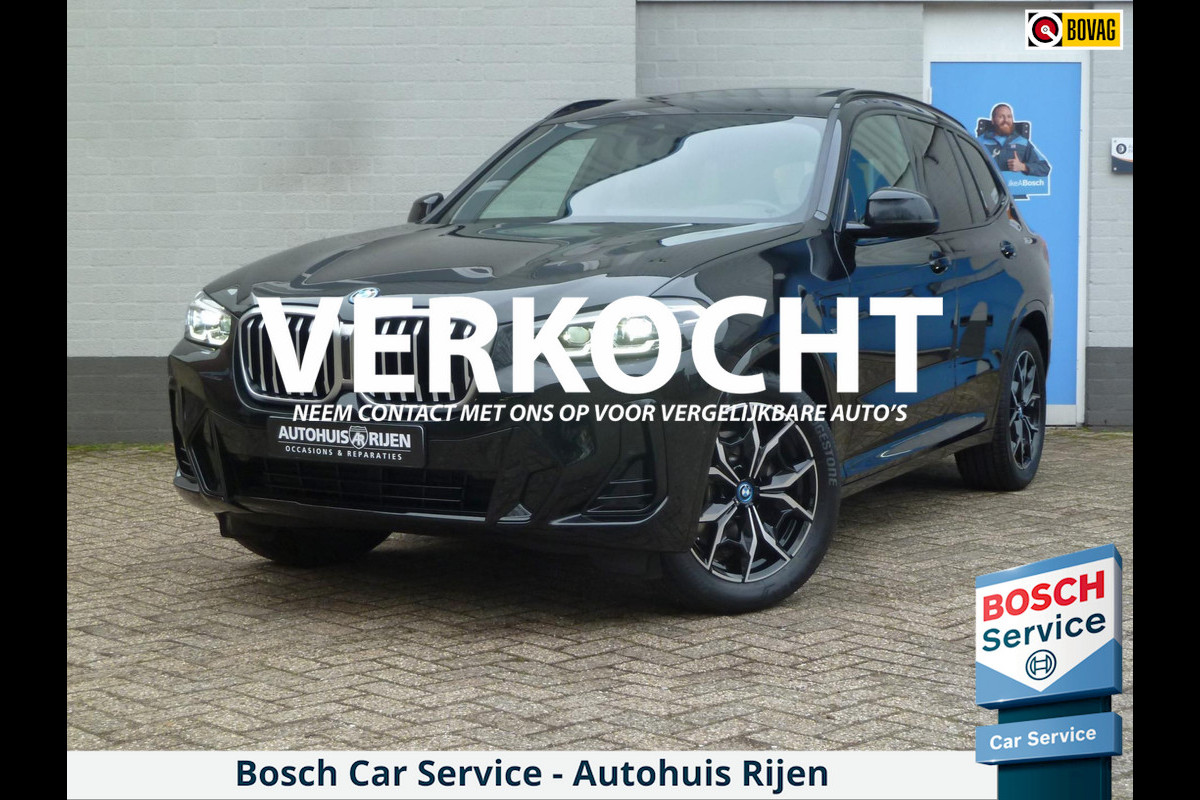 BMW X3 XDrive30e LCI|M-Sport|Panodak|Memory|Leder|Keyless-Entry|Sportstoel|HiFi-Audio|Live-Cockpit-Pro