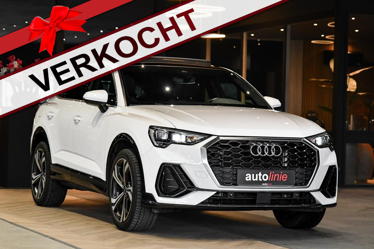 Audi Q3 Sportback 45 TFSI e S-Line. Pano, ACC, Dodeh, Camera, 20''!