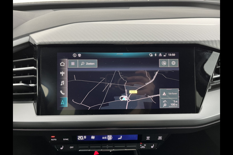 Audi Q4 e-tron 40 Advanced Edition 77 kWh [ 3-Fase-11kW ] {SOH-92%} (INCL-BTW) Aut.*HEATPUMP | NAVI-FULLMAP | MATRIX-LED | KEYLESS | AUDI-SOUND |  DIGI-COCKPIT | DAB | CARPLAY | HEATED-SPORTSEATS | PRIVACYGLASS | CRUISE | 19''ALU*