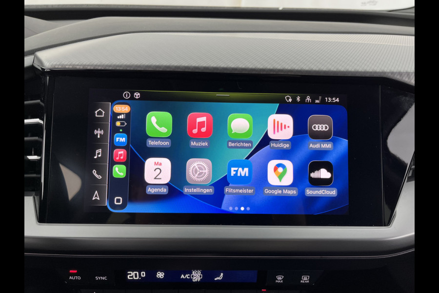 Audi Q4 e-tron 40 Advanced Edition 77 kWh [ 3-Fase-11kW ] {SOH-92%} (INCL-BTW) Aut.*HEATPUMP | NAVI-FULLMAP | MATRIX-LED | KEYLESS | AUDI-SOUND |  DIGI-COCKPIT | DAB | CARPLAY | HEATED-SPORTSEATS | PRIVACYGLASS | CRUISE | 19''ALU*