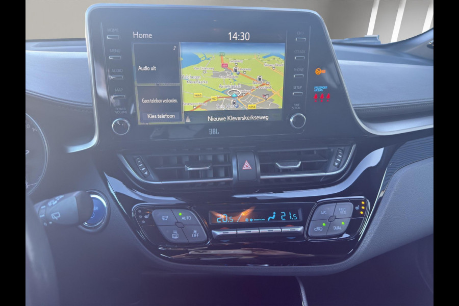 Toyota C-HR 1.8 Hybrid Executive | Leer | JBL | Camera  Led | Afneembare Trekhaak | Bi-Tone