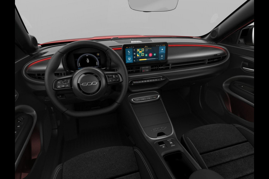 Fiat 600E Sport 54 kWh | Clima | Adapt. Cruise | Navi | Winter Pack | Camera | 18"  | Apple Carplay