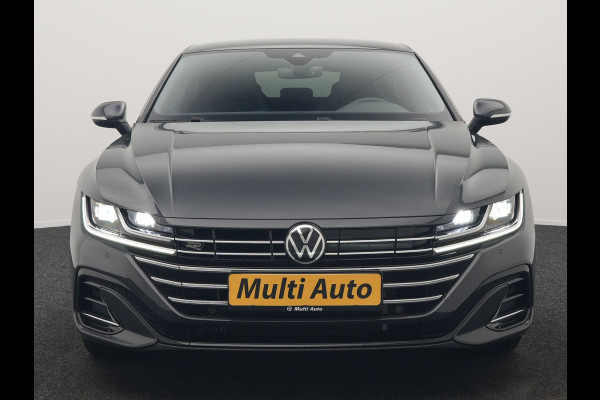 Volkswagen Arteon 1.4 TSI eHybrid R-Line Plug In Hybrid 218pk Dealer O.H. PHEV | Lederen Sportstoelen Memory & Massage | Adaptive Cruise | Camera | Matrix LED | Apple Caplay | Voorstoelen Verwarmd | Blis | Virtual | Navigatie | DAB |