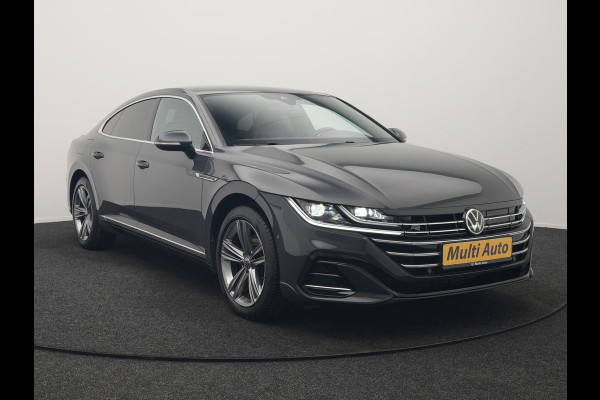 Volkswagen Arteon 1.4 TSI eHybrid R-Line Plug In Hybrid 218pk Dealer O.H. PHEV | Lederen Sportstoelen Memory & Massage | Adaptive Cruise | Camera | Matrix LED | Apple Caplay | Voorstoelen Verwarmd | Blis | Virtual | Navigatie | DAB |