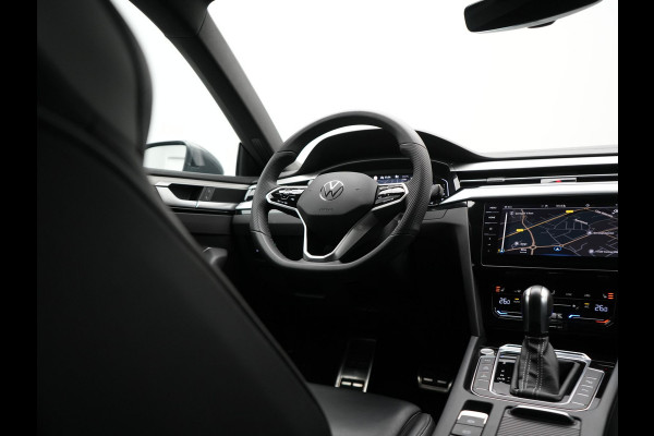 Volkswagen Arteon 1.4 TSI eHybrid R-Line Plug In Hybrid 218pk Dealer O.H. PHEV | Lederen Sportstoelen Memory & Massage | Adaptive Cruise | Camera | Matrix LED | Apple Caplay | Voorstoelen Verwarmd | Blis | Virtual | Navigatie | DAB |