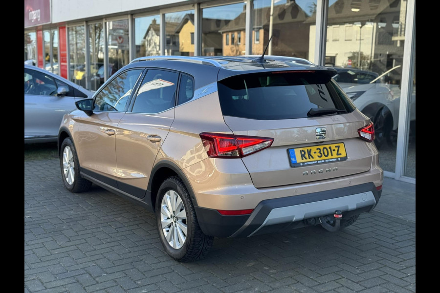 Seat Arona 1.0 TSI DSG-7 Xcellence Launch Edition | Eerste eigenaar, Trekhaak, Stoelverwarming, LED, DAB, Parkeersensoren, CarPlay