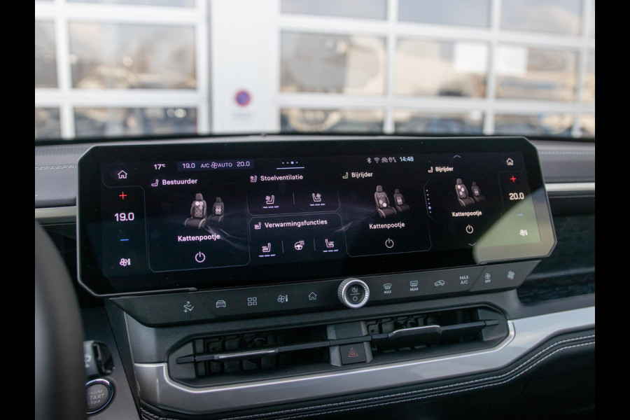 Jeep Compass First Edition 74 kWh | Adapt. Cruise | Camera | Carplay | 20" | Elektr. A-Klep | Navi | Winter Pack | Schuif/Kanteldak | Premium Pack | Conv. Pack | Warmtepomp | Nappa Leder