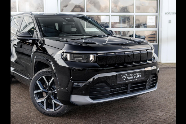 Jeep Compass First Edition 74 kWh | Adapt. Cruise | Camera | Carplay | 20" | Elektr. A-Klep | Navi | Winter Pack | Schuif/Kanteldak | Premium Pack | Conv. Pack | Warmtepomp | Nappa Leder