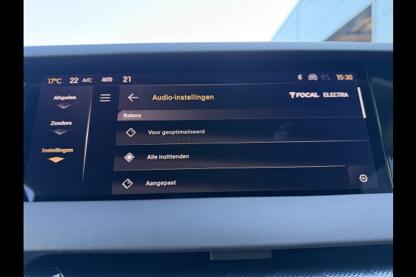 DS DS 4 225pk E-Tense La Première (Elektrisch Schuifdak - Focal Electra - NightVision - 20"- Elektrische klep - Leder incl verwarming/ko