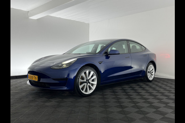 Tesla Model 3 Standard RWD Plus 60 kWh [ 3-Fase-11kW ] {SOH-92%} (INCL-BTW) Aut. *PANO | AUTOPILOT | LEATHER | KEYLESS | FULL-LED | MEMORY-PACK | TOPVIEW | DAB | CARPLAY | DIGI-COCKPIT | LANE-ASSIST | COMFORTSEATS | 19"ALU*