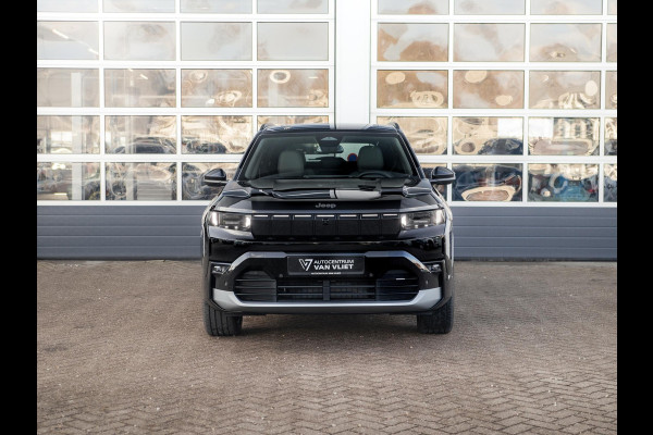 Jeep Compass First Edition 74 kWh | Adapt. Cruise | Camera | Carplay | 20" | Elektr. A-Klep | Navi | Winter Pack | Schuif/Kanteldak | Premium Pack | Conv. Pack | Warmtepomp