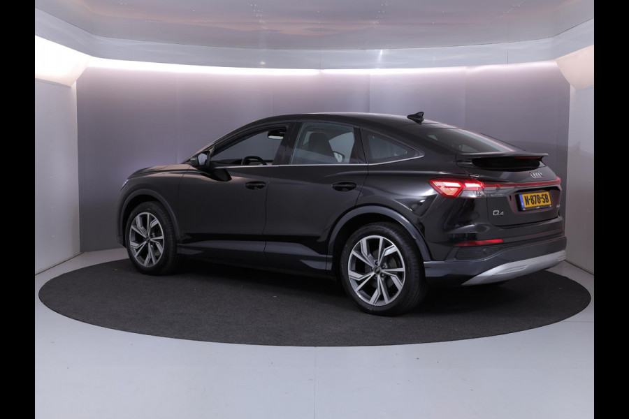 Audi Q4 Sportback e-tron 40 Advanced edition 77 kWh 204 pk | SoH 96% | Navigatie | Parkeersensoren achter | Matrix LED koplampen | Stoelverwarming |