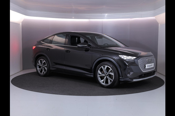 Audi Q4 Sportback e-tron 40 Advanced edition 77 kWh 204 pk | SoH 96% | Navigatie | Parkeersensoren achter | Matrix LED koplampen | Stoelverwarming |