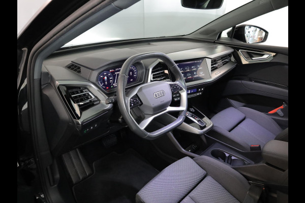 Audi Q4 Sportback e-tron 40 Advanced edition 77 kWh 204 pk | SoH 96% | Navigatie | Parkeersensoren achter | Matrix LED koplampen | Stoelverwarming |