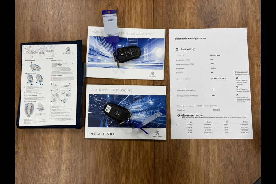 Peugeot 5008 1.2 PureTech Allure*Automaat*Leder*Electr-Klep*Cruise-Control*Xenon*