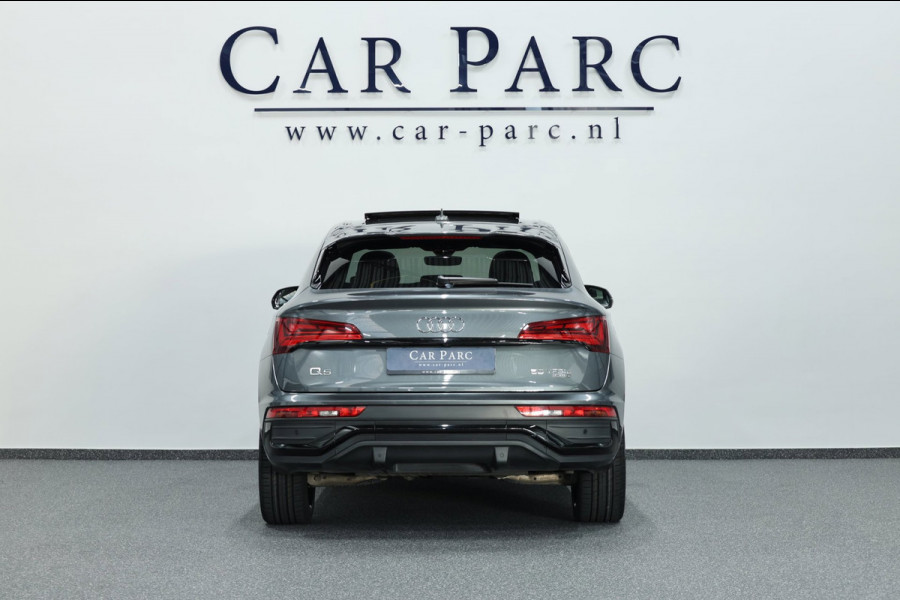 Audi Q5 Sportback 50 TFSI e S edition 3x S-line/LED/VIRTUAL/SFEER/PANO/HALF LEDER+S.VERWARMING/21" LMV/CAM/ACC/ECC/12 MND GARANTIE