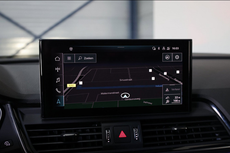 Audi Q5 Sportback 50 TFSI e S edition 3x S-line/LED/VIRTUAL/SFEER/PANO/HALF LEDER+S.VERWARMING/21" LMV/CAM/ACC/ECC/12 MND GARANTIE