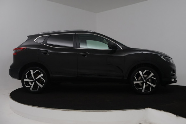 Nissan QASHQAI 1.2 Tekna + (PANORAMADAK, TREKHAAK, CAMERA, STOELVERWARMING, ELEKTR STOELEN, PARKEERSENSOREN)