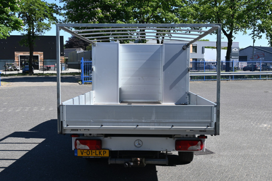 Mercedes-Benz Sprinter 316 CDI DC L3 Huifzeil Open laadbak 3500 KG trekhaak, Standkachel, Cruise control