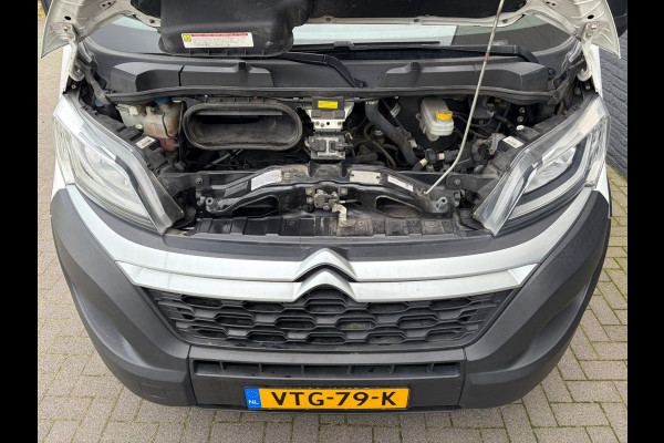 Citroën Jumper 35 2.2HDi 165PK L3H2 Euro 6 3-Persoons Trekhaak Camera Ecc Pdc Wandbetimmering Houtenvloer Achterdeuren Schuifdeur 3.000KG Trekgewicht