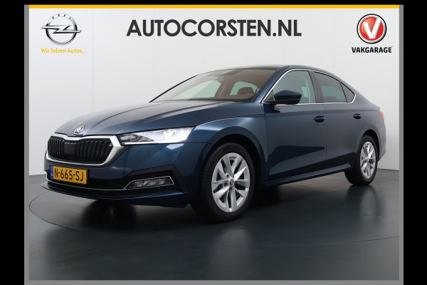 Škoda Octavia e-TSI AUT Trekhaak Adap.Cruise Camera Navi Ecc Apple Carplay Android Auto Virtual Cockpit Business Edition Plus Elek.Achterklep Stoelverwarming voor+achter Lmv DAB Led Keyless advanced Dodehoek detector 1e Eigenaar Origineel Nederlandse Auto Mild-Hybrid