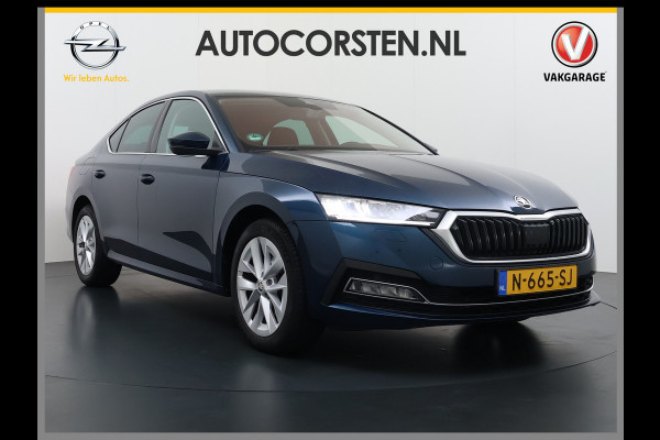 Škoda Octavia e-TSI AUT Trekhaak Adap.Cruise Camera Navi Ecc Apple Carplay Android Auto Virtual Cockpit Business Edition Plus Elek.Achterklep Stoelverwarming voor+achter Lmv DAB Led Keyless advanced Dodehoek detector 1e Eigenaar Origineel Nederlandse Auto Mild-Hybrid