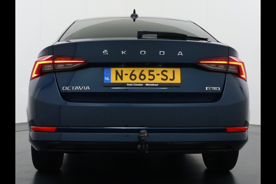 Škoda Octavia e-TSI AUT Trekhaak Adap.Cruise Camera Navi Ecc Apple Carplay Android Auto Virtual Cockpit Business Edition Plus Elek.Achterklep Stoelverwarming voor+achter Lmv DAB Led Keyless advanced Dodehoek detector 1e Eigenaar Origineel Nederlandse Auto Mild-Hybrid