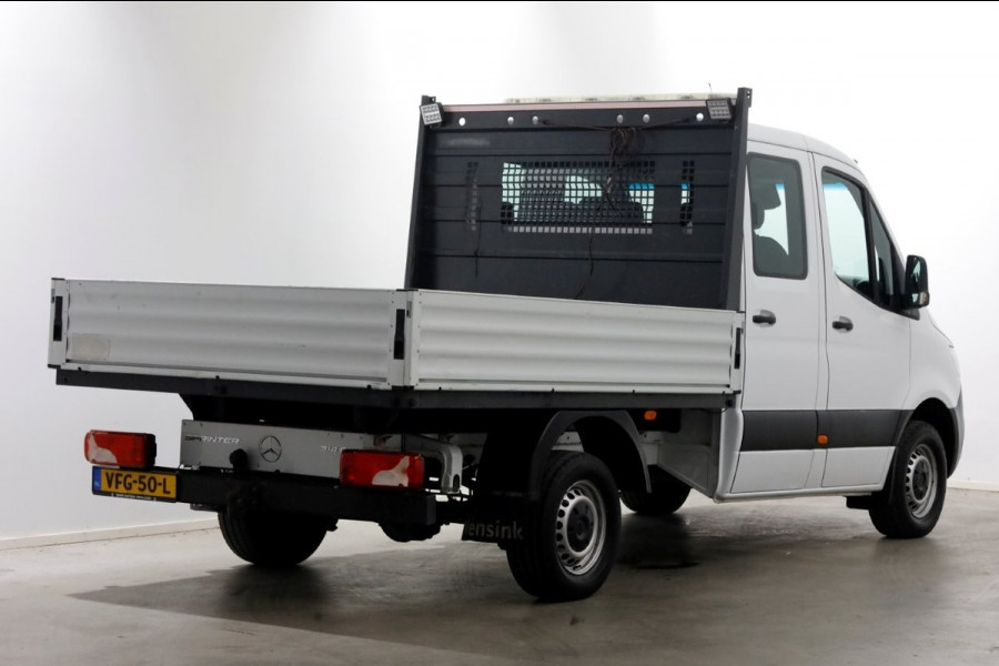 Mercedes-Benz Sprinter 314 CDI 143pk RWD 7G Automaat L2H1 D.C. Open Laadbak Trekhaak 2800kg 03-2020