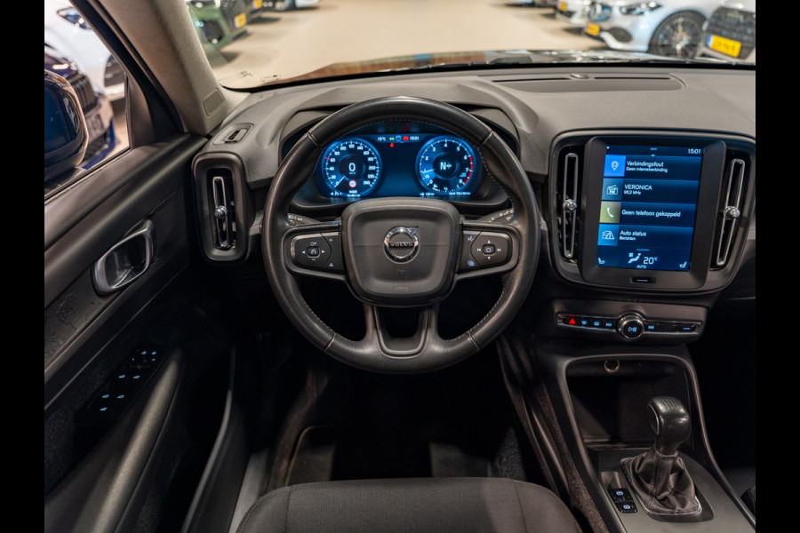 Volvo XC40 1.5 T3 163PK Momentum, Navi, Cruise, Cam, PDC, Clima, Voll Led, Bluetooth/Tel, Private Glas, Volledig Onderhouden
