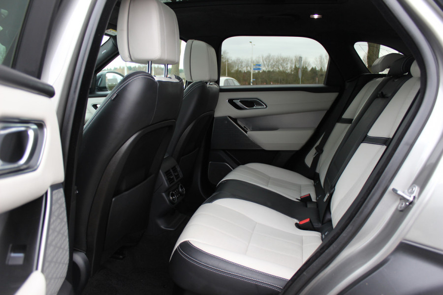 Land Rover Range Rover Velar 2.0 I4 Turbo AWD R-Dynamic HSE / Trekhaak / Panoramadak / 360Camera / Head-up / Laser LED / 21'' / Meridian High End / Stoelmassage+Verwarming / Stuurverwarming / DAB / ACC