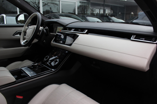 Land Rover Range Rover Velar 2.0 I4 Turbo AWD R-Dynamic HSE / Trekhaak / Panoramadak / 360Camera / Head-up / Laser LED / 21'' / Meridian High End / Stoelmassage+Verwarming / Stuurverwarming / DAB / ACC