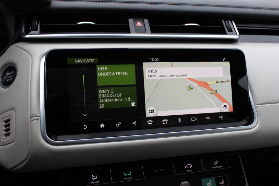 Land Rover Range Rover Velar 2.0 I4 Turbo AWD R-Dynamic HSE / Trekhaak / Panoramadak / 360Camera / Head-up / Laser LED / 21'' / Meridian High End / Stoelmassage+Verwarming / Stuurverwarming / DAB / ACC