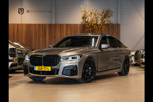 BMW 7 Serie 745e 394PK High Executive M-Sport, Pano, Laser Light, 360 Cam, Soft Close, Hud, Ambiënte, Digi Dash, Voll Onderhoud