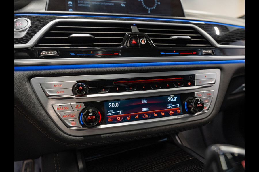 BMW 7 Serie 745e 394PK High Executive M-Sport, Pano, Laser Light, 360 Cam, Soft Close, Hud, Ambiënte, Digi Dash, Voll Onderhoud