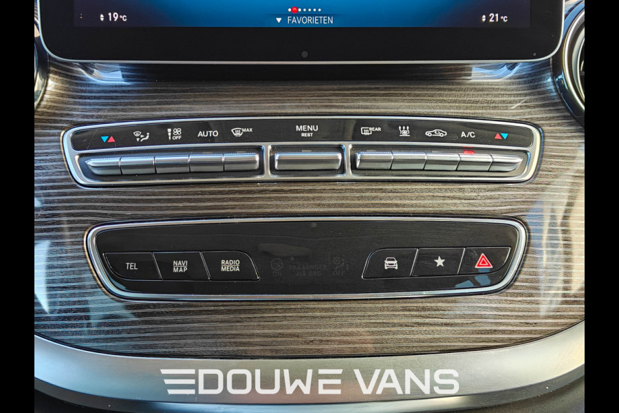 Mercedes-Benz V-Klasse V300 L2 9G-Tronic Automaat MBUX Apple Carplay Burmester 2zits. Dubbel Cabine Mogelijk 360° Camera BPM Vrij