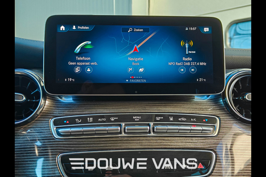 Mercedes-Benz V-Klasse V300 L2 9G-Tronic Automaat MBUX Apple Carplay Burmester 2zits. Dubbel Cabine Mogelijk 360° Camera BPM Vrij