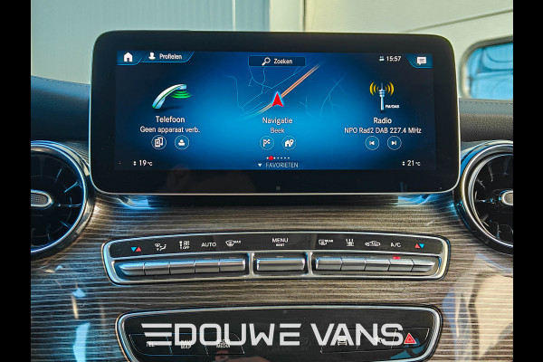 Mercedes-Benz V-Klasse V300 L2 9G-Tronic Automaat MBUX Apple Carplay Burmester 2zits. Dubbel Cabine Mogelijk 360° Camera BPM Vrij