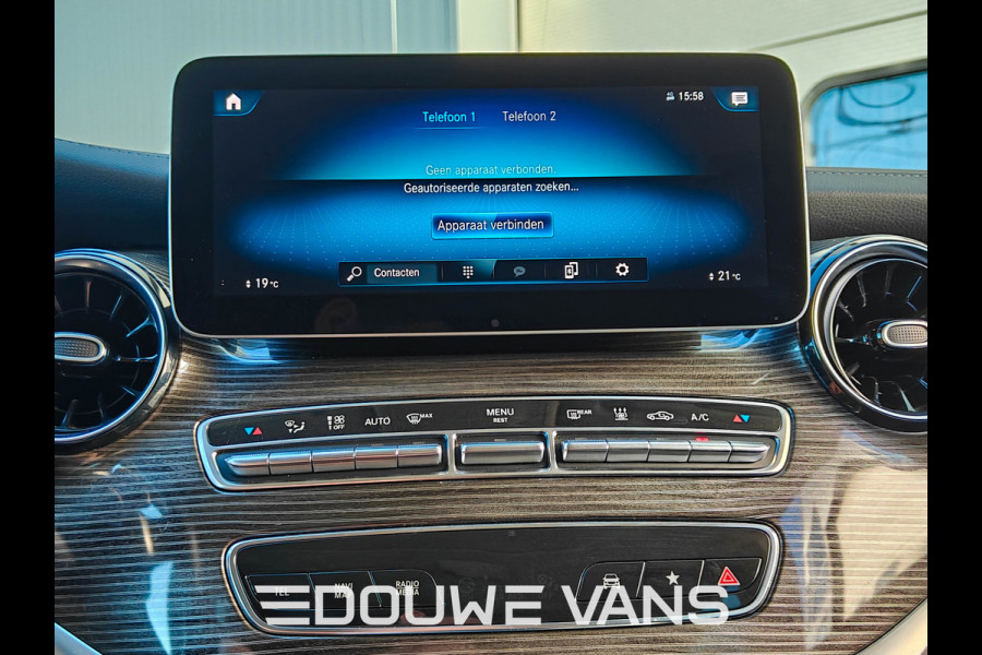 Mercedes-Benz V-Klasse V300 L2 9G-Tronic Automaat MBUX Apple Carplay Burmester 2zits. Dubbel Cabine Mogelijk 360° Camera BPM Vrij