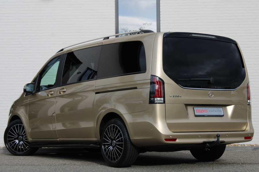 Mercedes-Benz V-Klasse 220d / Lang / DC / New Model / 2x Schuifdeur / Burmester / 360 Camera / NIEUWSTAAT