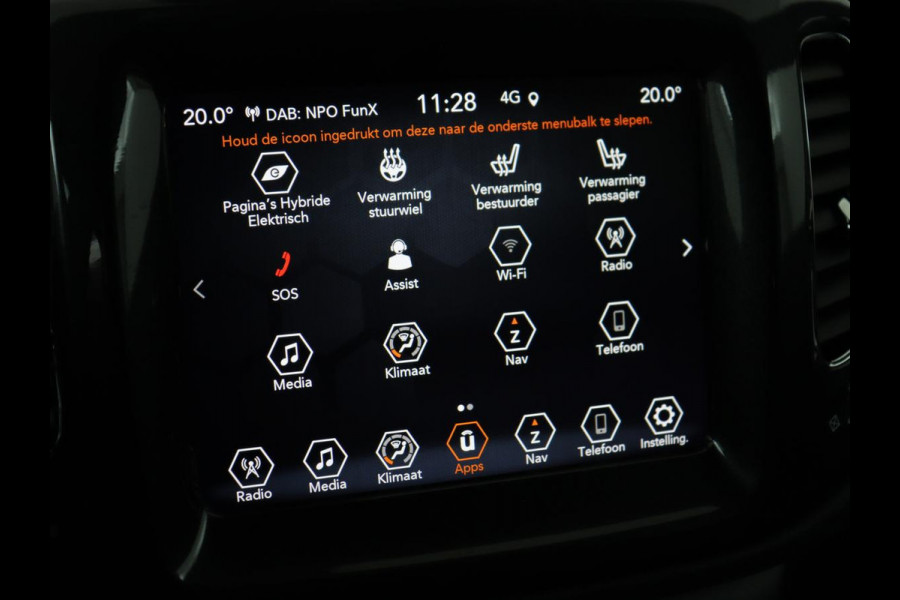 Jeep Compass 4xe 240 Plug-in Hybrid Electric S | Leder | Stoel & stuurverwarming | Alpine Sound | Camera | Bi-Xenon | Memory | Keyless | Carplay | Navigatie | PHEV